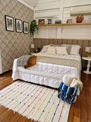 Tapete Beira Cama Pompom