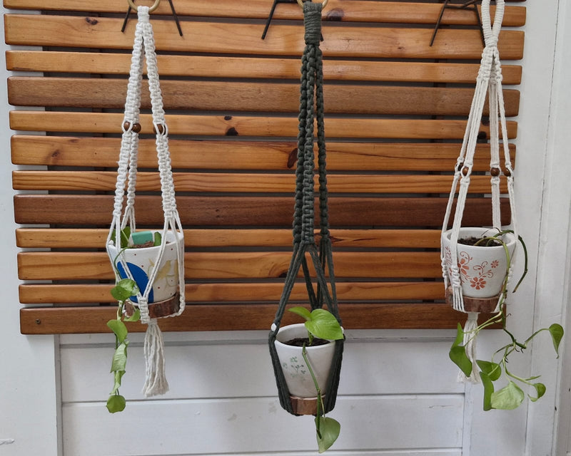 Suporte Trançado para Plantas