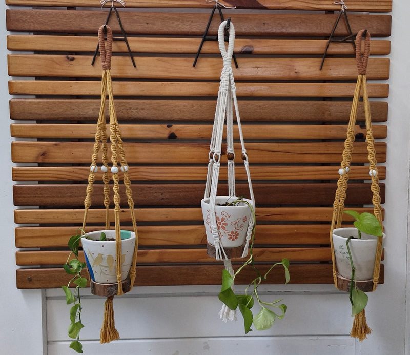 Suporte Trançado para Plantas